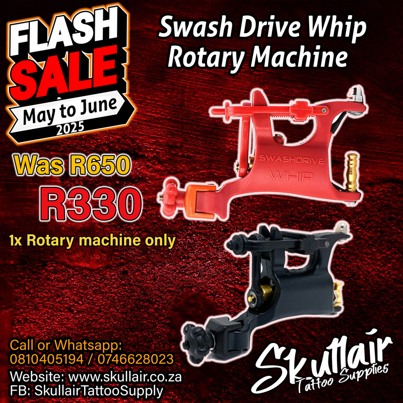 Swash Drive Whip Rotary machine
