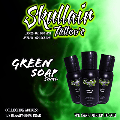 Green Soap 50ml Skullair