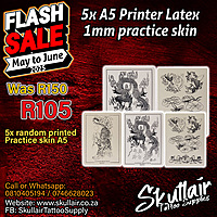 Practice Skin Printer latex tattoo