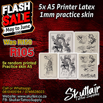 Practice Skin Printer latex tattoo