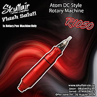 Rotary Atom Style Pen Tattoo machine 3.5mm Stroke length