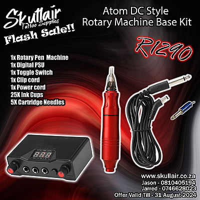 Atom DC pen style  Rotary Machine Base Kit