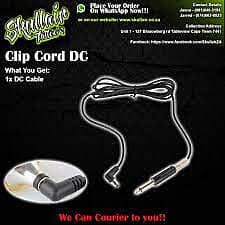 Clip Cord DC Black