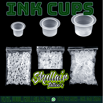 Ink Pigment Cups Small Round Bottom 8mm