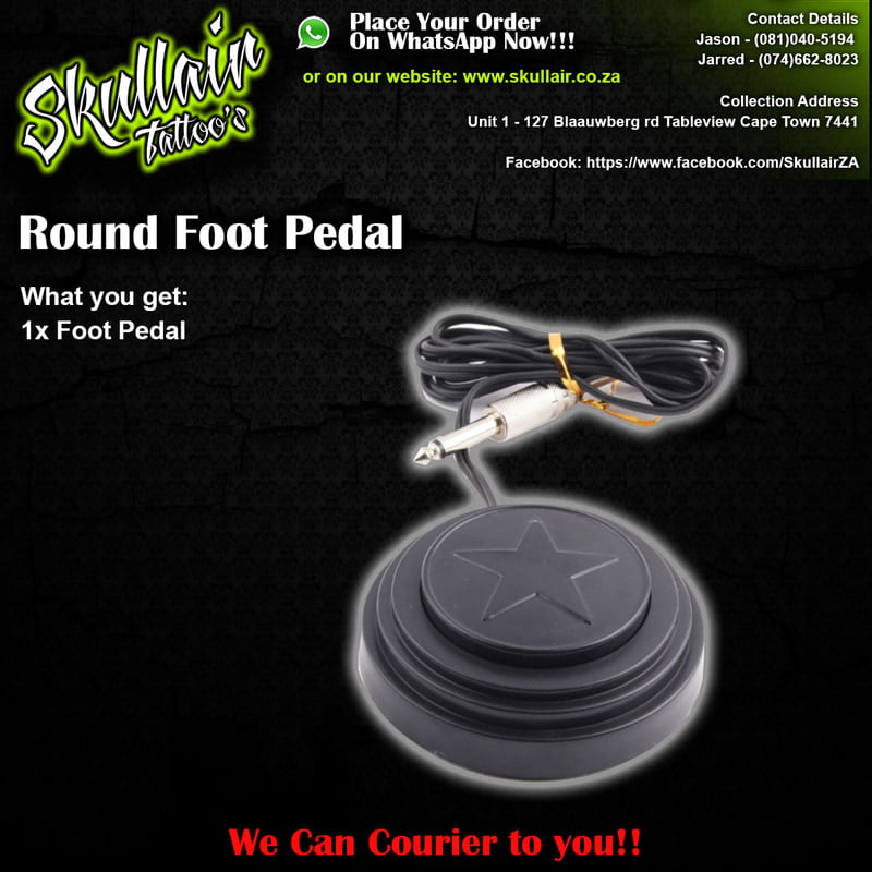Round Star Foot Pedal