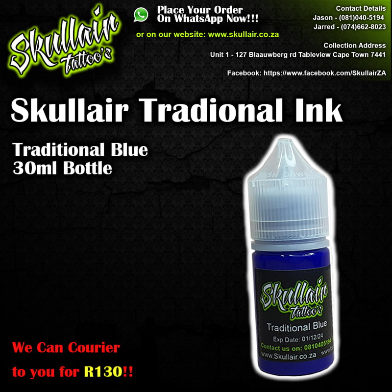 Traditional Blue 30ml Skullair