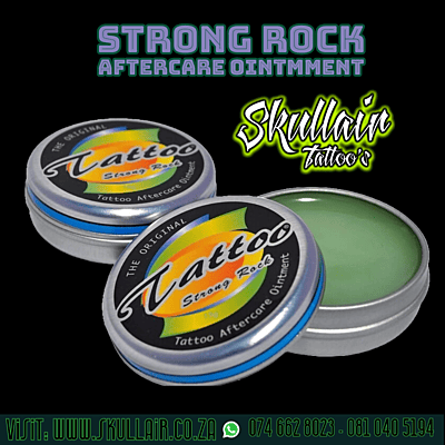 Original Strong Rock Tattoo Aftercare Ointment Cream 10G Tin