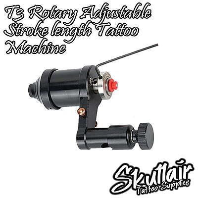 T3 Adjustable stroke length rotary tattoo Full kit