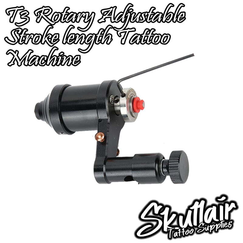 T3 Adjustable stroke length rotary tattoo Full kit