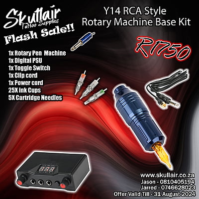 Y14 RCA pen style Rotary Machine Base Kit