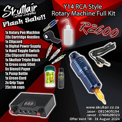 Y14 RCA pen style  Rotary Machine Full Kit