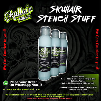 Stencil Stuff - Skullair Brand - 150ml