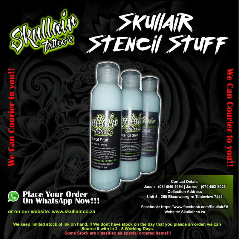 Stencil Stuff - Skullair Brand - 150ml